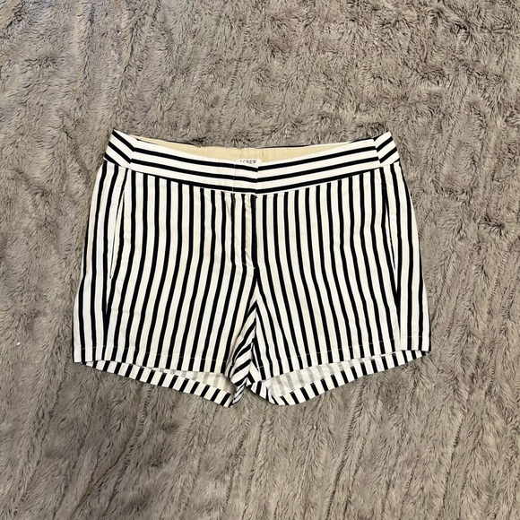 J. Crew Black and White Bermuda Shorts - Picture 2 of 4